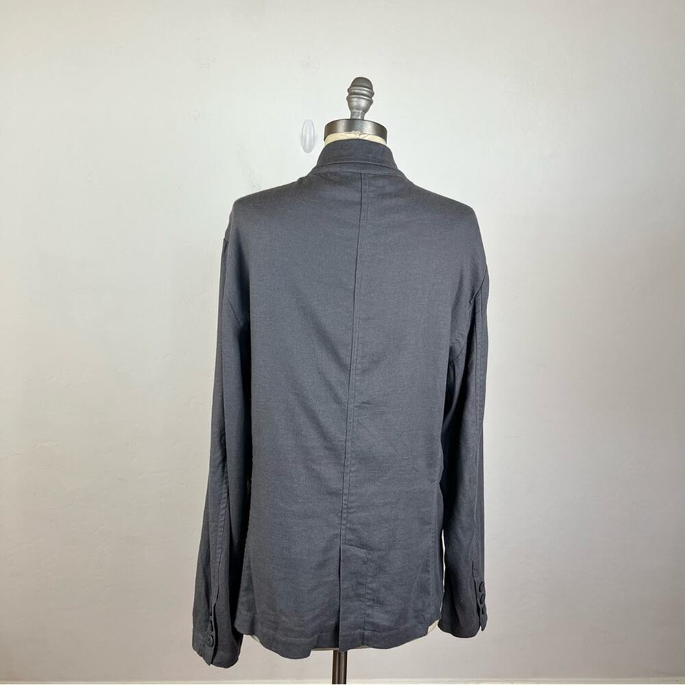 Bridge & Burn Grey Button Front Blazer Jacket Med… - image 5